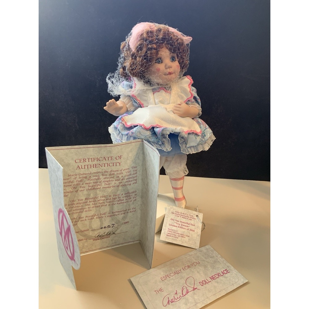 Marie Osmond Tiny Dancer Oh You Beautiful Doll With Box